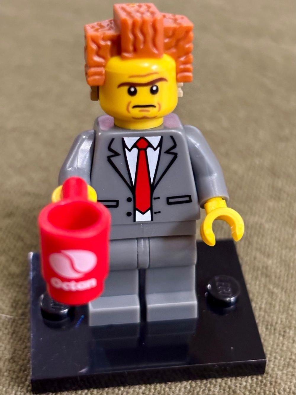 THE LEGO MOVIE tlm002 "President Business" LIKE NEW!